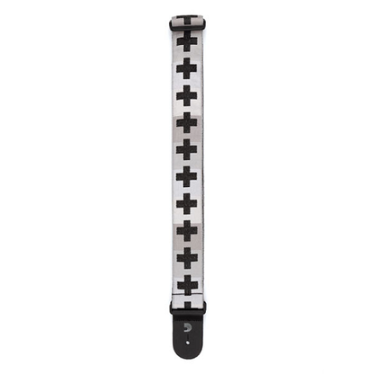 D'addario Planet Waves Checkered Crosses Woven Guitar Strap