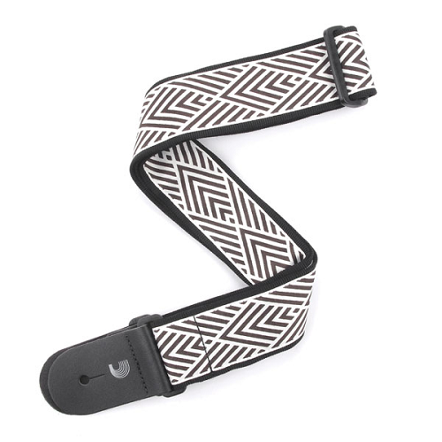 D'addario Planet Waves African Geometrics Woven Guitar Strap