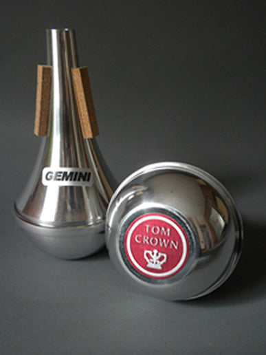 Tom Crown Trumpet Mute Gemini -All Aluminum Straight Mute