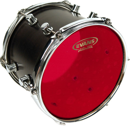 Evans Hydraulic Red Drum Head 10 Inch