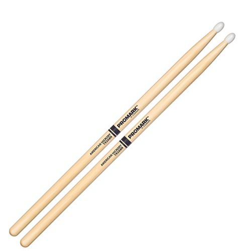 Promark Hickory 5Ab Nylon Tip Drum Set Sticks