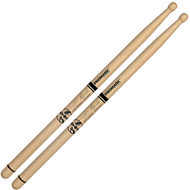 Promark Byos Hickory Oval Wood Tip Marching Sticks