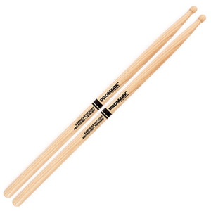 Promark Hickory 5B Pro-Round Wood Drum Set Sticks