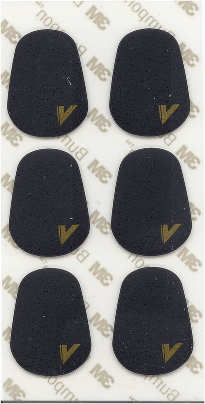 Vandoren Mouthpiece Cushions - Thick Black - VMCX6+