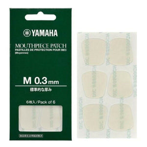 Yamaha Mouthpiece Patch - Clear 0.3mm - 6/pack