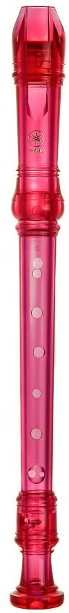 Yamaha Translucent Pink Soprano Recorder Model YRS23