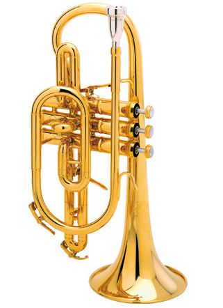 B&S Challenger Brochon Bb Cornet - Silver Plated - 3142/2-S