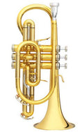 B&S Challenger Bb Cornet - Silver Plated - 3141/2N-S