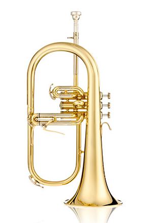 B&S X-Line Bb Flugelhorn - Silver Plated - Fbx-S