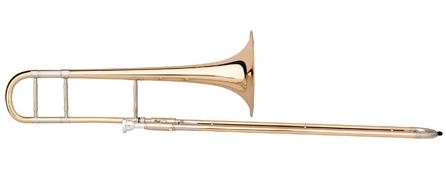 B&S Meistersinger Bb Tenor Trombone - Silver Inner and Bell Garland & Gold Outer - MS1K-L