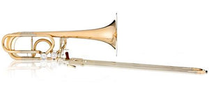 B&S Meistersinger Bb/F/Gb/D Bass Trombone - Nickel Silver Garland - Lacquered - MS27K-L