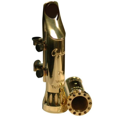 Bari Woodwind Alto Sax Cyclone Mouthpiece - Gold Plated