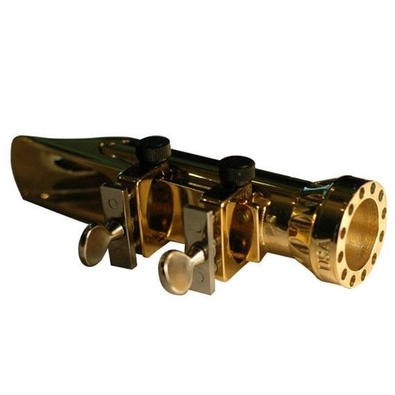 Bari Woodwind Alto Sax Cyclone Mouthpiece - Gold Plated