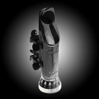 Bari Woodwind Alto Sax Cyclone Mouthpiece - Black Chrome Plated