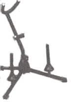 Stageline Alto or Tenor  Instrument Stand with 2 Clarinet Pegs - Sax32