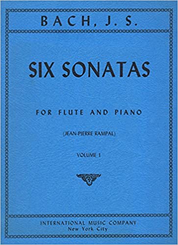 IMC BOOK -  SIX SONATAS - BACH - IMC #1986