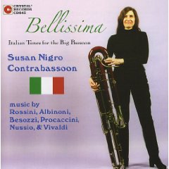 CD Bellissima, Susan Nigro,Contrabassoon