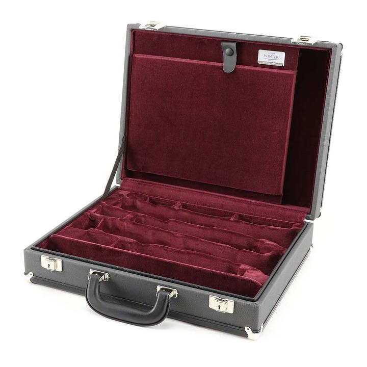 JAKOB WINTER Double Clarinet Case - German Masters | B, Boehm JW-422-NB