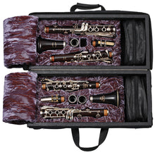 Load image into Gallery viewer, Wiseman Double Bb &amp; A Clarinet Case
