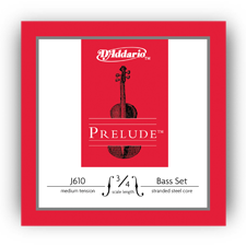 D'addario Prelude Strings - Orchestral Bass A 3/4 Medium