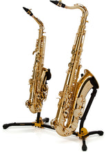 Load image into Gallery viewer, Hercules Alto/Tenor Double Sax Stand / DS537B