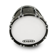 Evans White Marching Bass Drum Head - 18 MX1