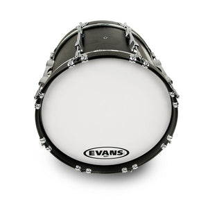 Evans White Marching Bass Drum Head - 16 MX1