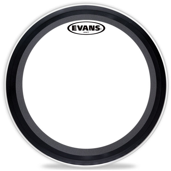 Evans EMAD2 Clear Bass Drum Head, 24 Inch