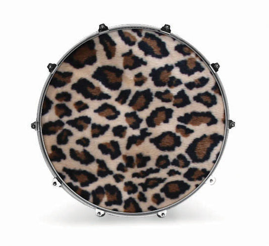 Evans Fabrics Bass Drum Head - Leopard 2