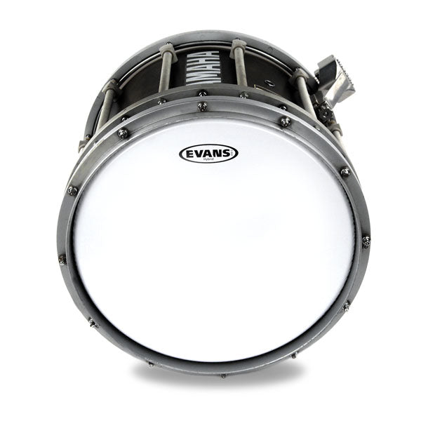 Evans Hybrid White Marching Snare Drum Head - 13
