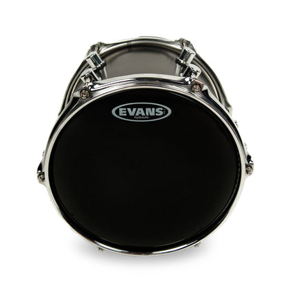 Evans Hydraulic Black Drum Head, 8 Inch