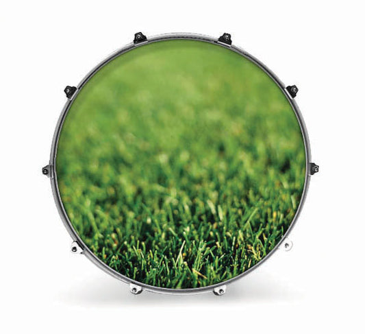 Evans Nature Bass Drum Head - Grass