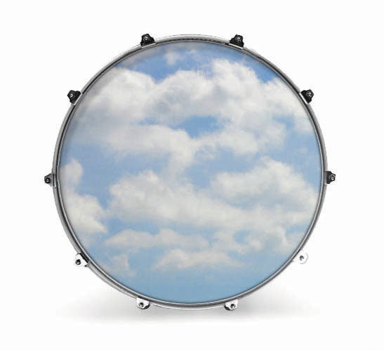Evans Nature Bass Drum Head - SKY 2