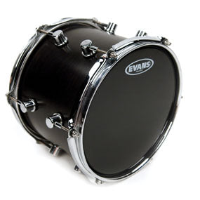 Evans Resonant Black Tom Head - 8