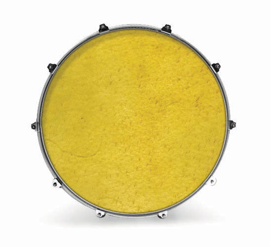 Evans Textures Series Bass Drum Head - Amber