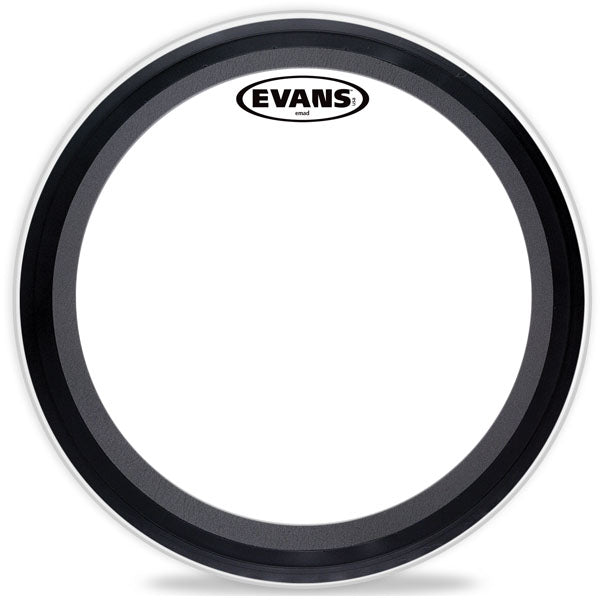 Evans EMAD Clear Bass Drum Head, 24 Inch