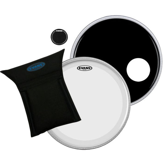 Evans EQ3 Bass Drum Head Set - 22 Batter + Resonant Head