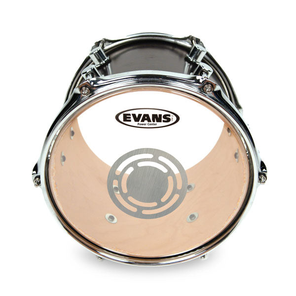 Evans Power Center Clear Tom Head - 6