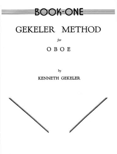 GEKELER METHOD FOR OBOE BK 1 OR 2 - GEKELER