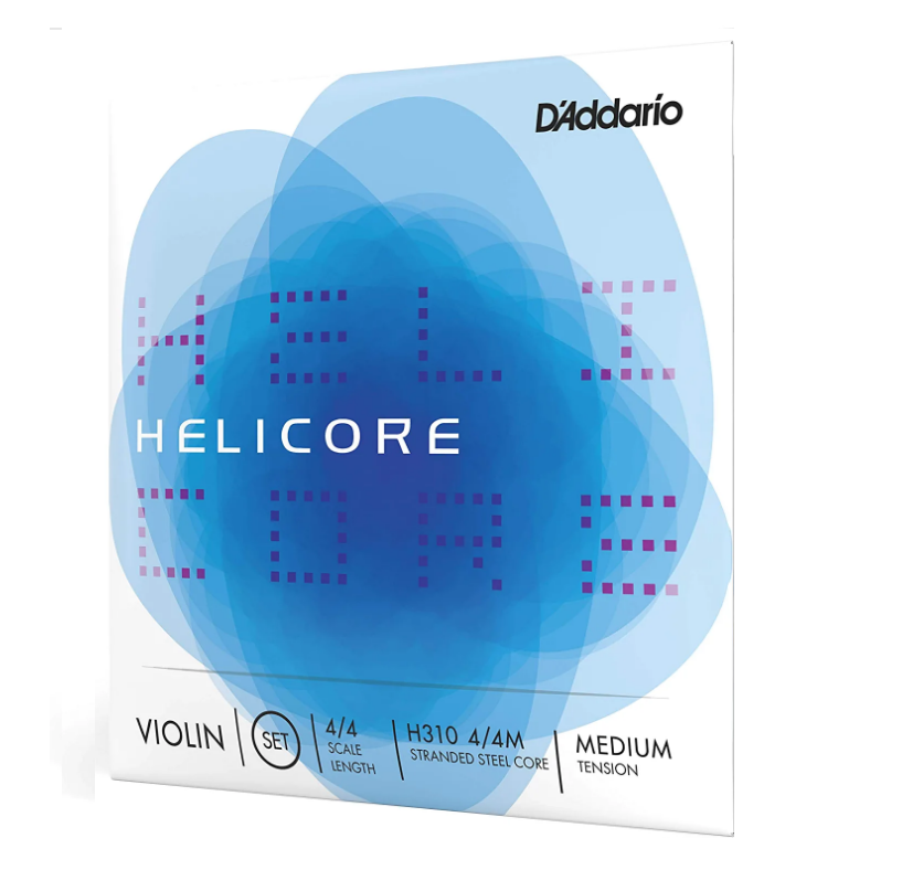 D'Addario Helicore Violin String Set, 4/4 Scale