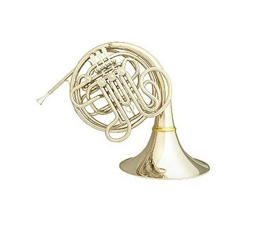 Hans Hoyer Double Kruspe F/Bb French Horn - Mini Ball Linkage - GOLD/BRASS Detachable Bell - Lacquer - 6801GA-L
