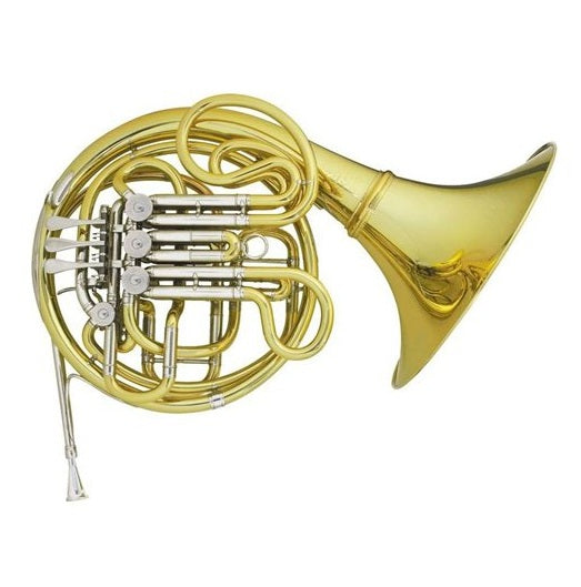 Hans Hoyer Double Kruspe F/Bb French Horn - String Linkage - Detachable GOLD/BRASS Bell - Lacquer - 6802GA-L