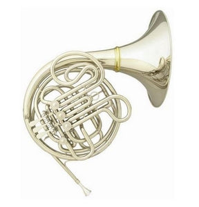 Hans Hoyer Double Kruspe F/Bb French Horn - String Linkage - Detachable Bell - Nickel Silver - 6802NSA-L