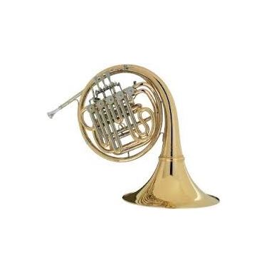 Hans Hoyer Single Intermediate Bb French Horn - Clear Lacquer - A-Stop - 706-L