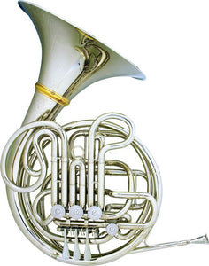 Hans Hoyer Double Bloom F/Bb French Horn - String Linkage - Nickel Silver - 7802NS