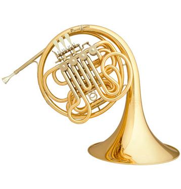 Hans Hoyer Double Geyer F/Bb French Horn - Clear Lacquer - 801-L