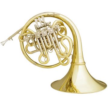Hans Hoyer Triple F/Bb/High Eb French Horn - String Linkage - Lacquer - C1-L