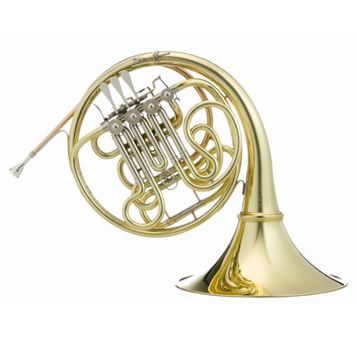 Hans Hoyer Double Geyer F/Bb French Horn - String Linkage - Clear Lacquer - G10A-L2