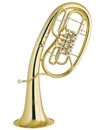 Hans Hoyer Wagner Bb Tuba - Ball Link - Clear Lacquered - 822-L