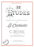 32 Etudes Pour La Clarinette w/CD